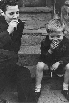 Work: Boys Smoking, Southam Street, North Kensington, London
