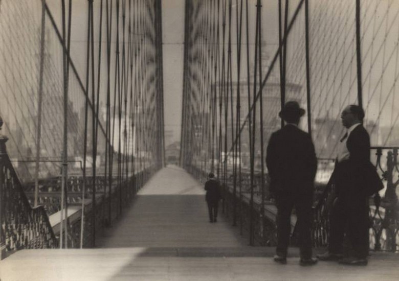 William D. Richardson, Brooklyn Bridge, late 1920s
Vintage gelatin silver print, 13 13/416 x 19 7/16 in. (33.1 x 49.4 cm)
2478
Sold