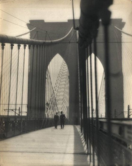 William D. Richardson, Brooklyn Bridge, late 1920s
Vintage gelatin silver print, 19 15/16 x 15 15/16 in. (50.6 x 40.5 cm)
2493
Sold