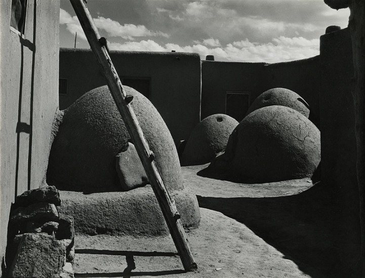 Alma Lavenson, Indian Ovens, New Mexico, 1941
Vintage gelatin silver print, 7 1/2 x 9 7/8 in. (19.1 x 25.1 cm)
5195
Sold