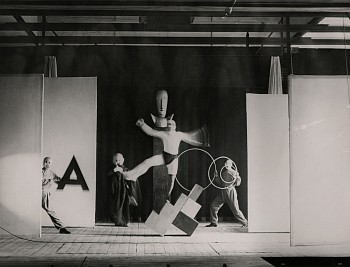 Work: Bauhaus Stage (Oscar Schlemmer costumes)