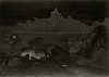 Edmund Teske, Shiva with Mono Lake
1970s, Vintage gelatin silver print; solarization