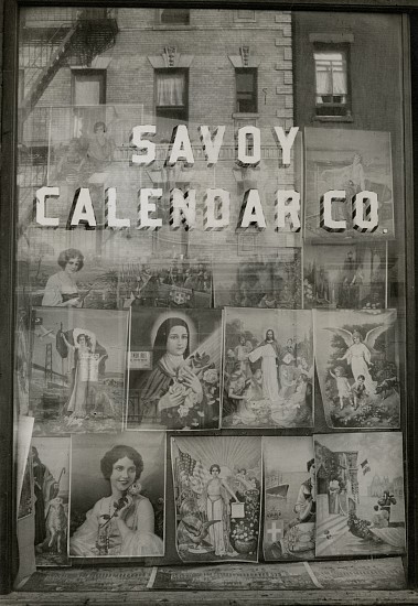 Eliot Elisofon, Savoy Calendar Co., c. 1937
Vintage gelatin silver print, 9 3/8 x 6 1/2 in. (23.8 x 16.5 cm)
6033
