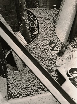 Work: David Smith's Studio, Iron and Snow