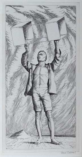 Paul Cadmus, Youth with Kite, 1941
Etching on paper, 10 3/8 x 5 3/8 in. (26.4 x 13.7 cm)
6421
Sold