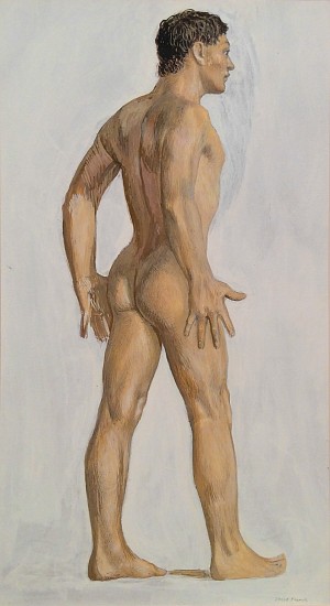 Jared French, Male Nude, c. 1950
19 x 10 1/2 in. (48.3 x 26.7 cm)
6625
Sold