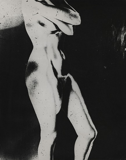 Ferenc Berko, Solarized Nude, c. 1950-51
Vintage gelatin silver print, 13 11/16 x 10 7/8 in. (34.8 x 27.6 cm)
6936
Sold