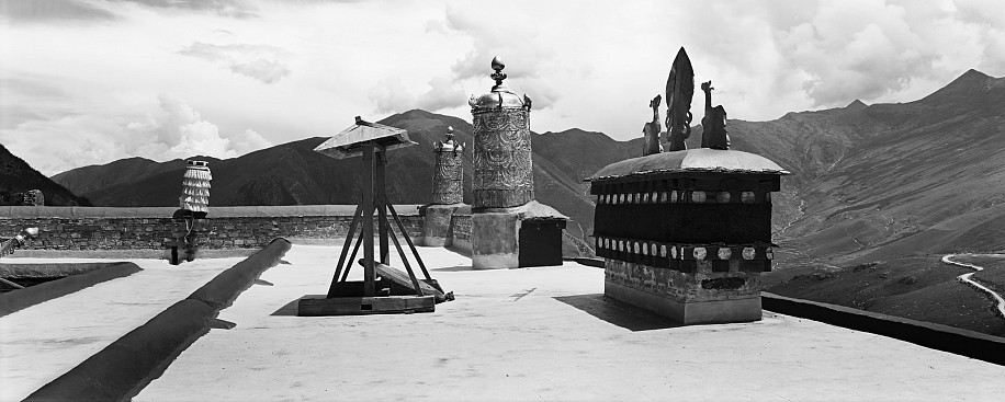 Lois Conner, Ganden Monastery, Tagtse County, Tibet, 2004
Platinum print, 6 1/2 x 16 1/2 in. (16.5 x 41.9 cm)
Edition of 5
5878