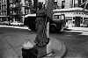 Richard Gordon, Justice Chained, Hudson Street, New York City
1970-71, Vintage gelatin silver print