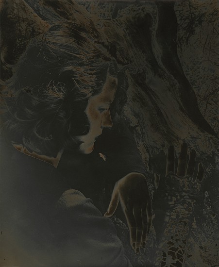Edmund Teske, Jane Lawrence, c. 1940s
Vintage gelatin silver print; duotone solarization c. 1960s, 11 3/8 x 8 1/2 in. (28.9 x 21.6 cm)
7258
Sold