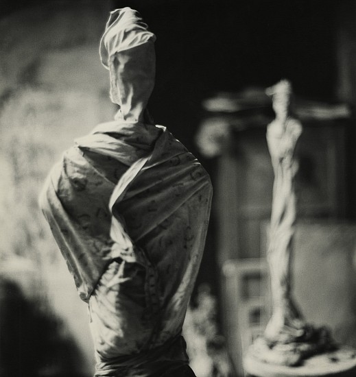 Herbert Matter, In Giacometti's Studio, 1960-1965
Early gelatin silver print, 11 3/8 x 10 3/4 in. (28.9 x 27.3 cm)
7647
$6,500