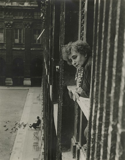Pierre Jahan, Colette, 1941
Vintage gelatin silver print, 7 1/4 x 5 3/4 in. (18.4 x 14.6 cm)
the French writer, at the window of her apartment at the Palais-Royal, Paris
7924
$5,000