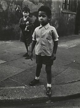Roger Mayne - West Indian Boy, Southam Street, London