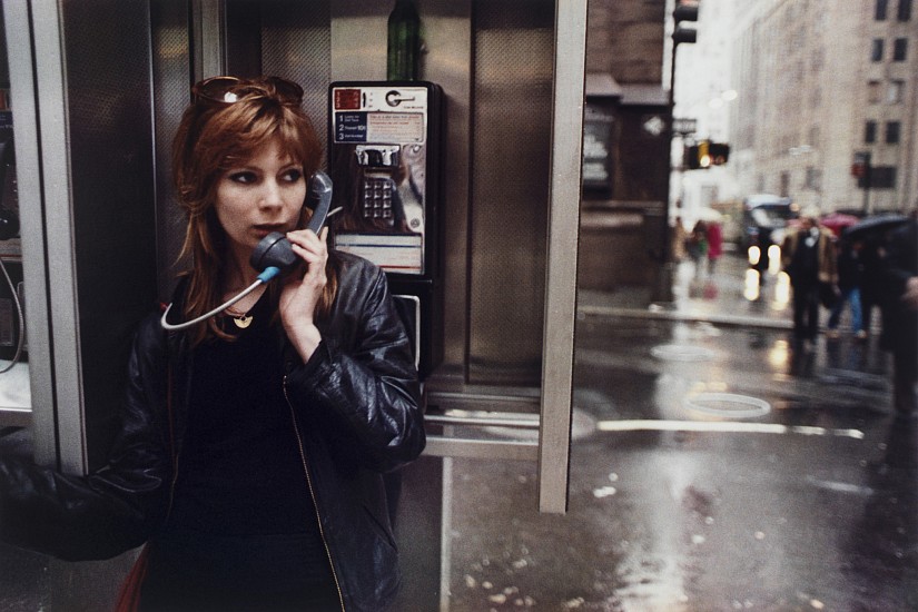 Allen Frame, Cady Noland, phone booth, NYC, 1981
Chromogenic print; printed later, 11 x 14 in. (27.9 x 35.6 cm)
Edition of 5
Illustrated: Frame, Allen. Fever. Matte Editions, 2021, p. 101.
8131