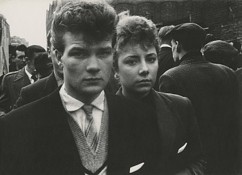 Roger Mayne - Teddy Boy and Girl, Petticoat Lane, London
