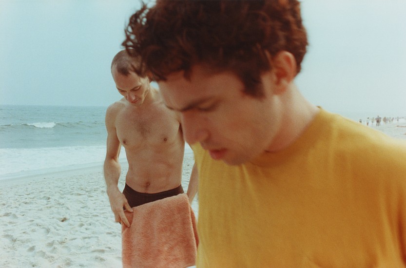 Allen Frame, George Stoll and Charlie Boone, Jones Beach, NY, 1981
Chromogenic print; printed later, 11 x 14 in. (27.9 x 35.6 cm)
Edition of 5
Illustrated: Frame, Allen. Fever. Matte Editions, 2021, p. 77.
8137