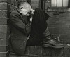 Chris Killip, Youth on wall, Jarrow, Tyneside
1976, Gelatin silver print; printed 2007