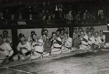 Work:&nbsp;Phillies dugout taunting Robinson