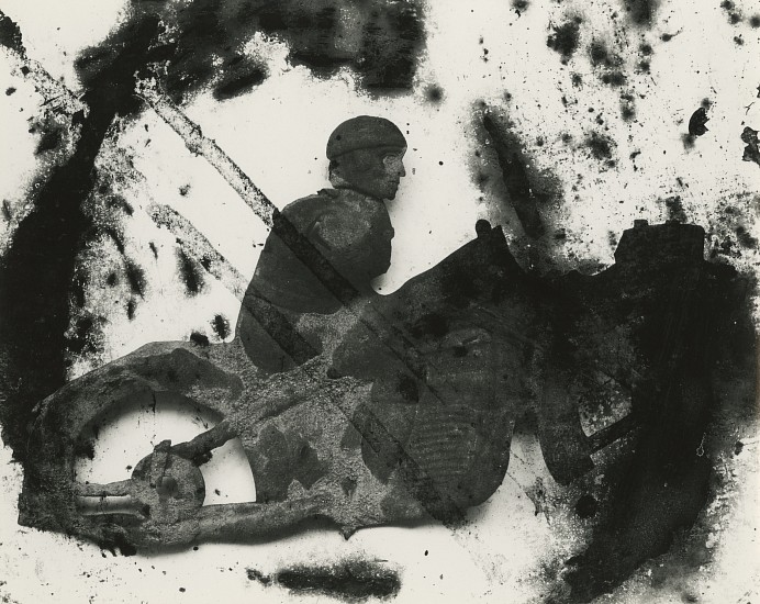 Frederick Sommer, Certitude, 1942
Vintage gelatin print; printed no later than 1949
Mounted; signed, titled "Photograph" and dated in pencil on mount verso.
8530
Price Upon Request