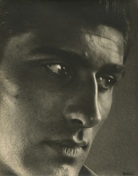 Work: Buchhändler (portrait of George Wittenborn, bookseller, Berlin)