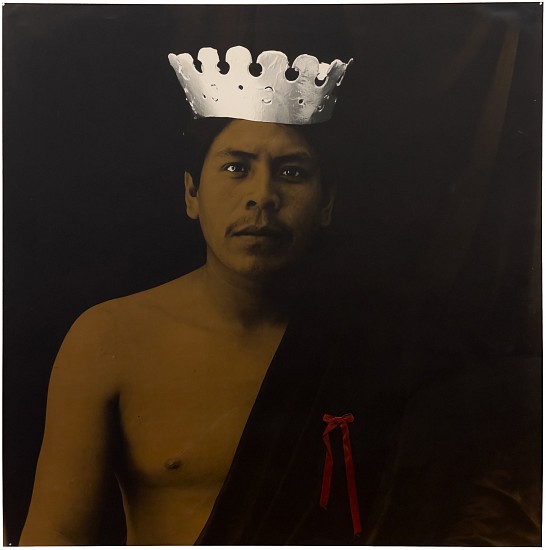 Luis González Palma, El Rey [The King], 1989
Vintage gelatin silver print with bitumen and mixed media, 35 x 34 1/2 in. (88.9 x 87.6 cm)
8616
$9,000