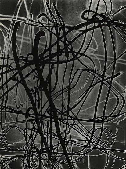 Raymond Journeaux, Luminoscript 46, c. 1955
Vintage gelatin silver print, 15 5/8 x 11 7/8 in. (39.7 x 30.2 cm)
Signed in ink on print recto; titled and "No. 6" with photographer's stamp on print verso.
8577
$5,000