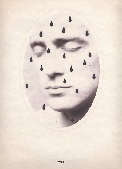 Dan Estabrook, Nine Symptoms: 5. Fever, 2004
Salt print with watercolor and ink, 14 x 11 in. (35.6 x 27.9 cm)
Edition 5/5.
Illustrated: Estabrook, Dan. Forever & Never. Artsuite, 2024, pl. 32.
Custom framed.
8808
$4,200