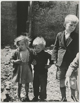 Work:&nbsp;Children on a Bombsite, Waverly Walk, London