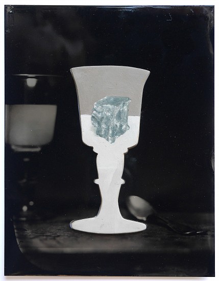 Dan Estabrook, Antimony, 2016
Cut tintype with oil on wood painting inset, 8 1/2 x 6 1/2 in. (21.6 x 16.5 cm)
Unique.
8822
$4,200
